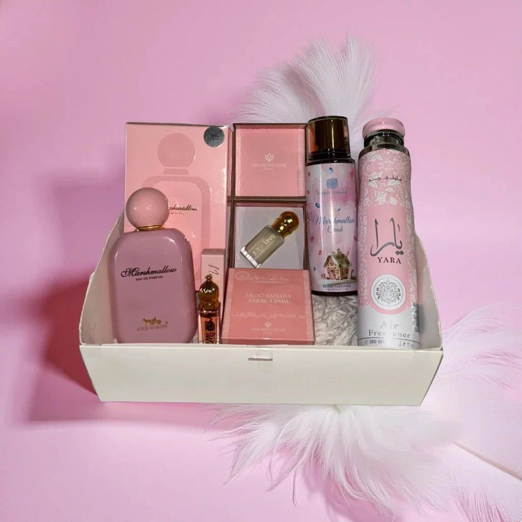 Box Parfum Douceur Sucrée – Coffret Parfums Gourmands & Féminins
