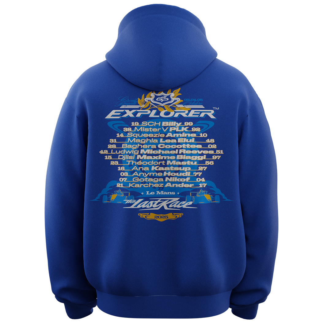 Hoodie bleu GP EXPLORER 3