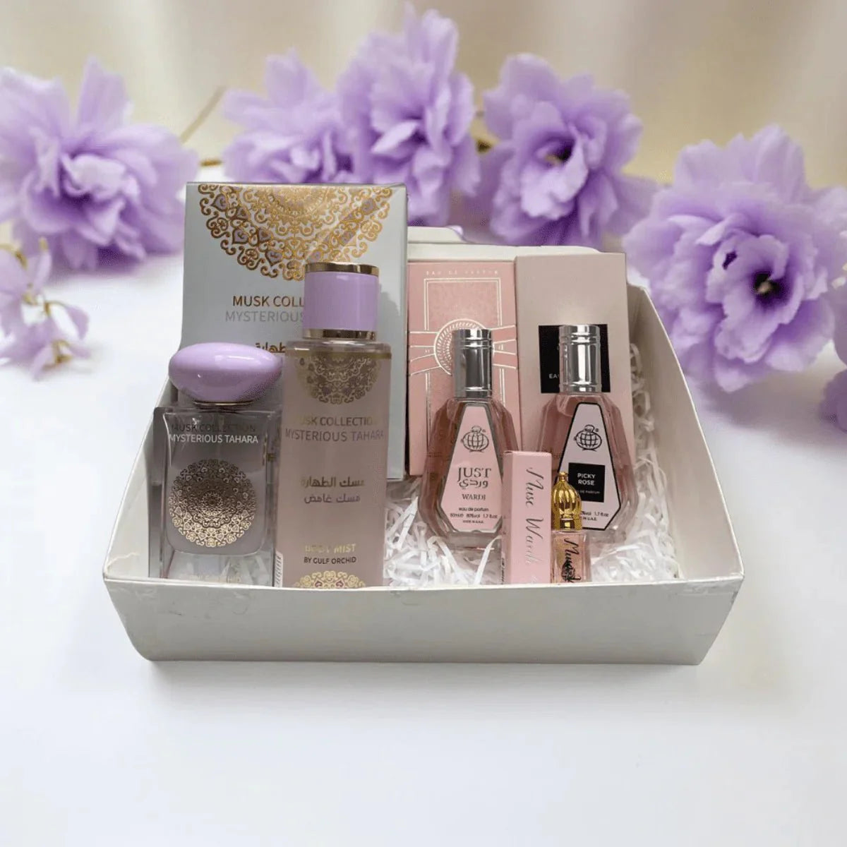 Box Mysterious Tahara – Coffret Musc et Rose Élégant