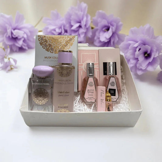 Box Mysterious Tahara – Coffret Musc et Rose Élégant