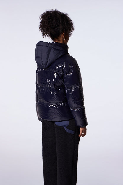 Gertrude Doudoune courte brillante Lili Bright