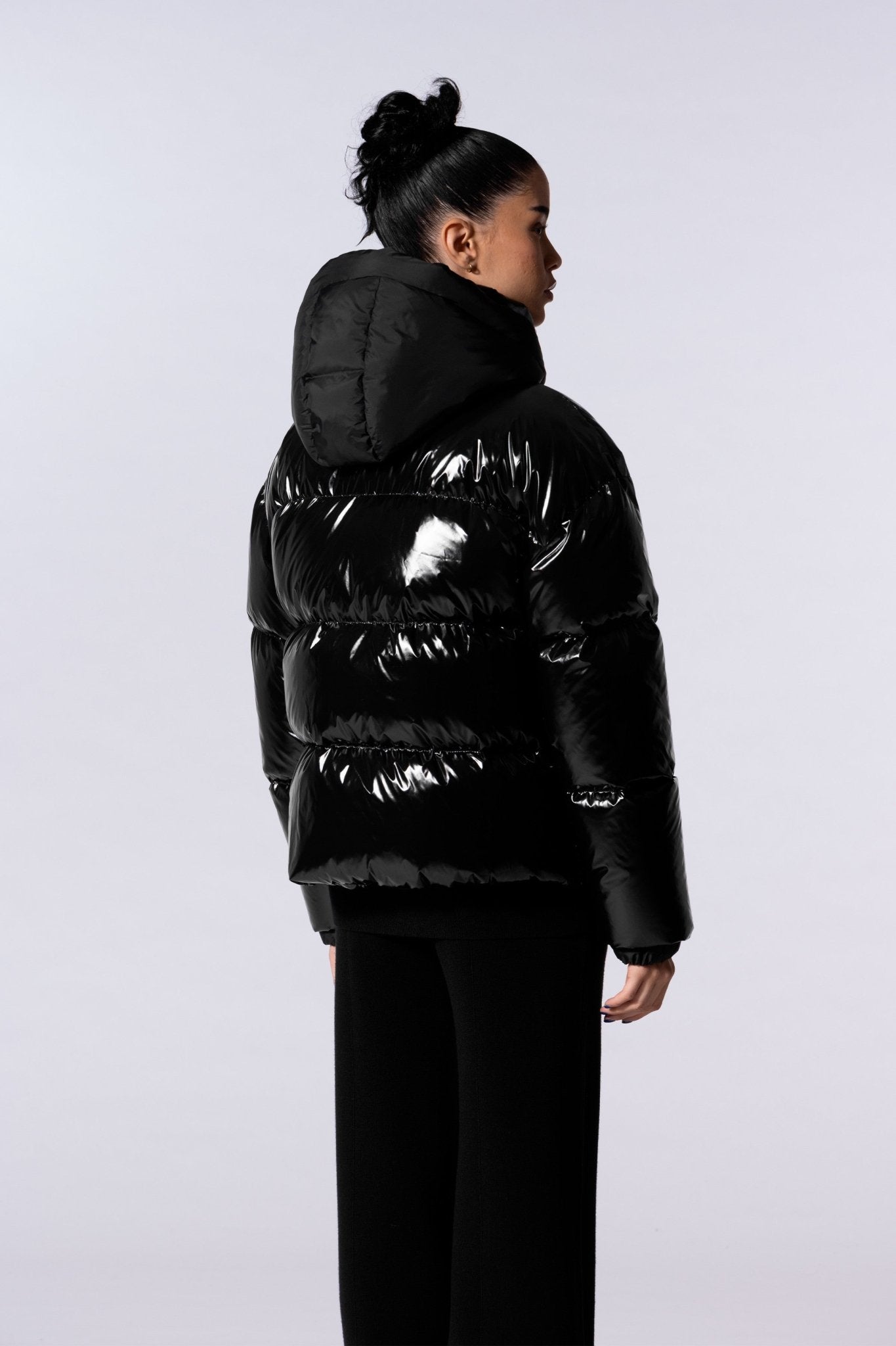 Gertrude Doudoune courte brillante Lili Bright