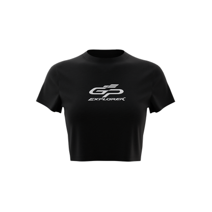 Crop top noir GP EXPLORER 3