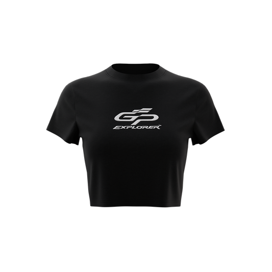 Crop top noir GP EXPLORER 3