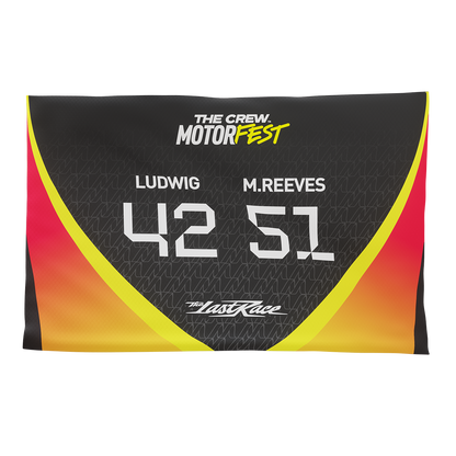 Écurie The Crew Motorfest - LUDWIG / MICHAEL REEVES - Pack maillot / casquette / drapeau / stickers