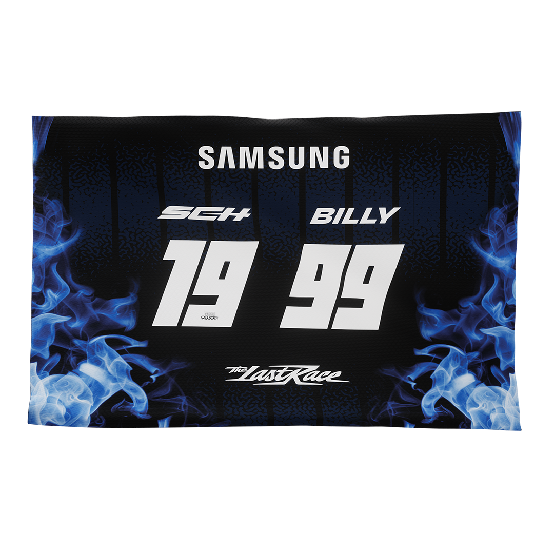 Écurie Samsung - SCH / BILLY - Pack maillot / casquette / drapeau / stickers