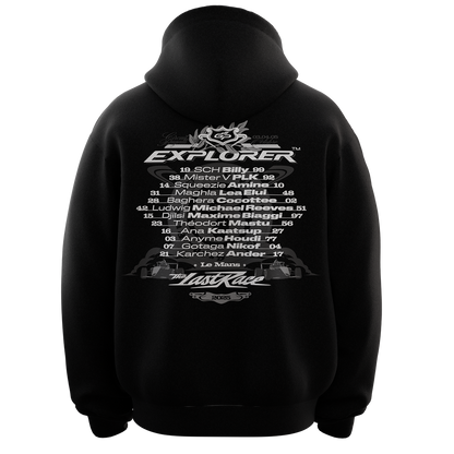 Hoodie noir GP EXPLORER 3
