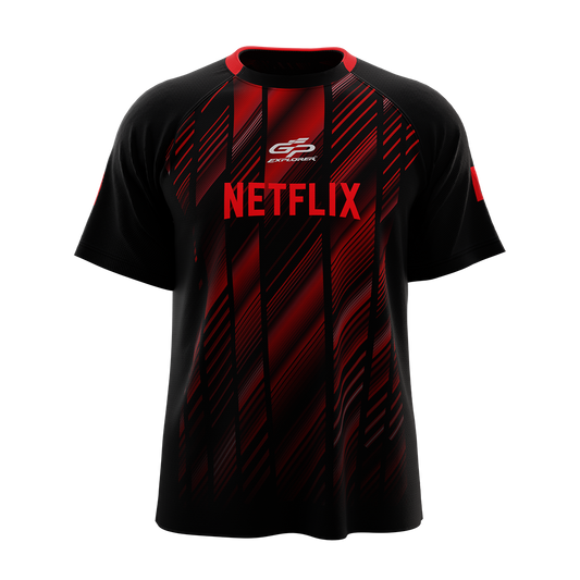 Écurie Netflix - SQUEEZIE / AMINE - Pack maillot / casquette / drapeau / stickers