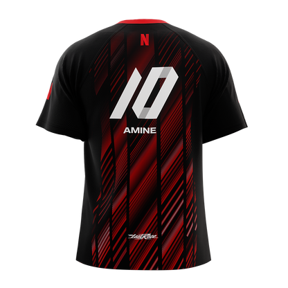 Écurie Netflix - SQUEEZIE / AMINE - Pack maillot / casquette / drapeau / stickers