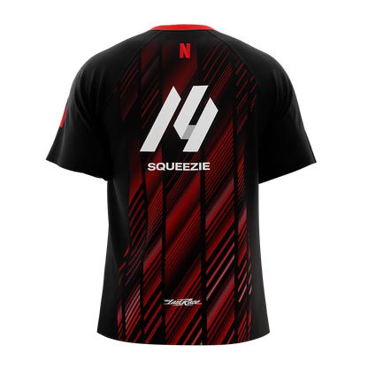 Écurie Netflix - SQUEEZIE / AMINE - Pack maillot / casquette / drapeau / stickers