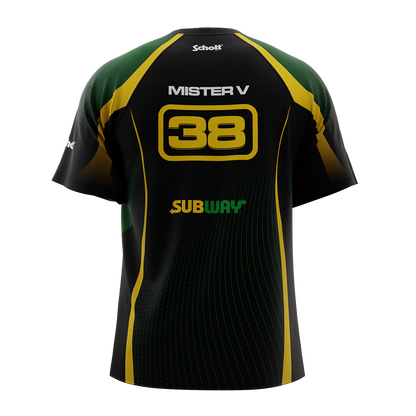 Écurie Subway - MISTER V / PLK - Pack maillot / casquette / drapeau / stickers