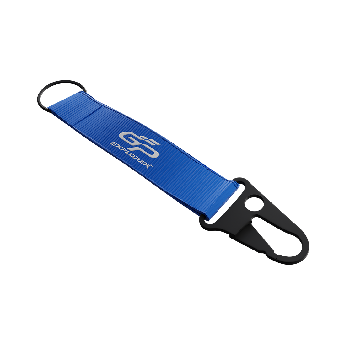 Porte-clés key tag bleu GP EXPLORER 3
