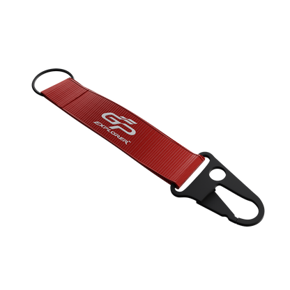 Porte-clés key tag rouge GP EXPLORER 3