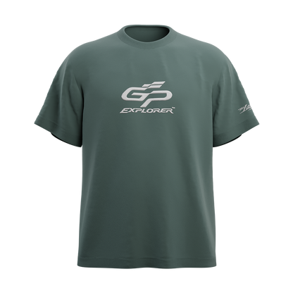 T-shirt oversize vert cèdre GP EXPLORER 3